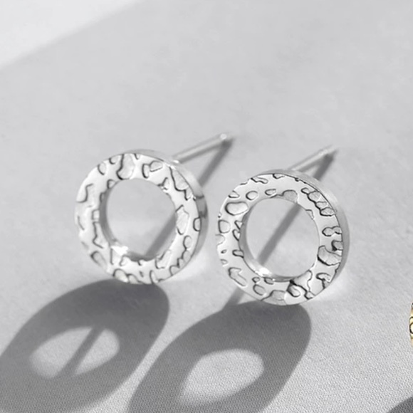 Stainless Steel Stud Earrings - Picture 1 of 4